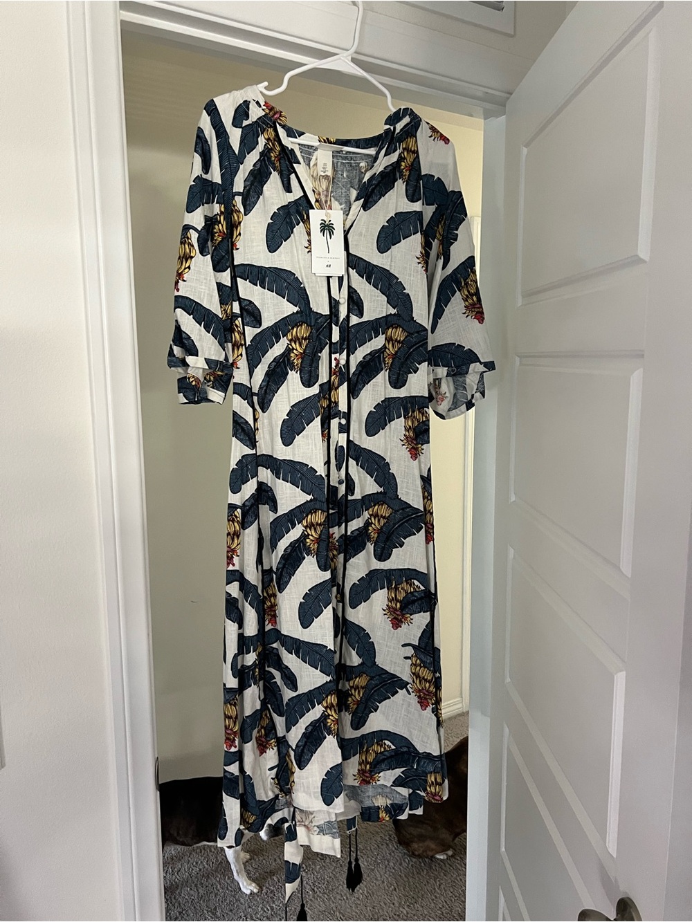 H&M Tropical Maxi Dress -